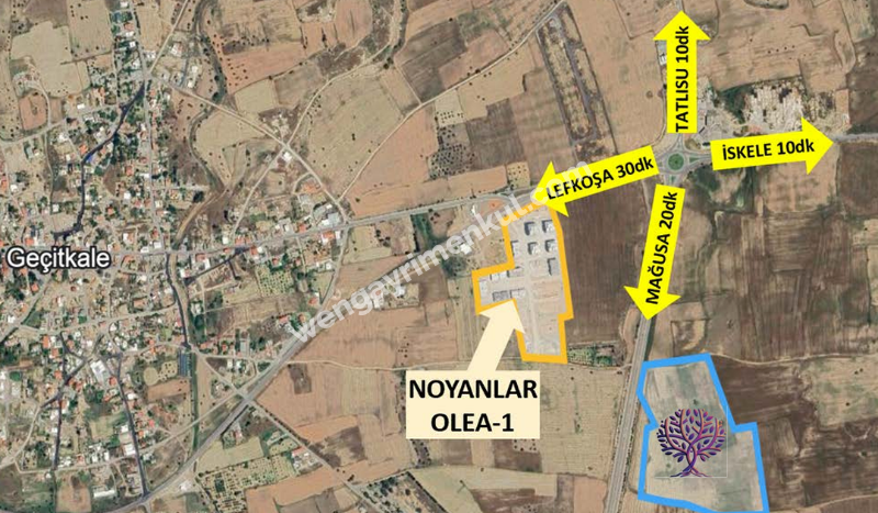 GEÇİTKALE'DE 2+1 KONUT GETİRİLİ SATILIK ARSA/PROJE ORTAKLIĞI