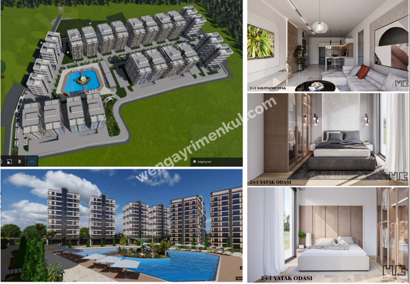 GEÇİTKALE'DE 2+1 KONUT GETİRİLİ SATILIK ARSA/PROJE ORTAKLIĞI