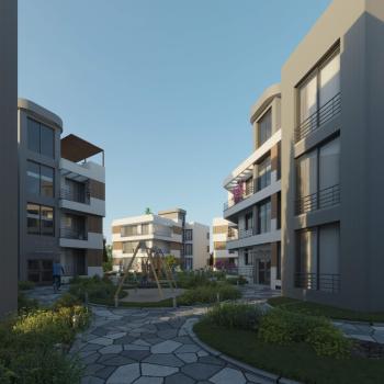 Kıbrıs Girne Lapta Bölgesinde Türk Tapulu Havuzlu Site İçerisinde Satılık 2+1 Daire