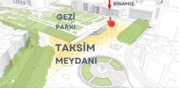 TAKSİM’DE GEZİ PARKI YANINDA MÜKEMMEL KONUMDA SATILIK 4+1