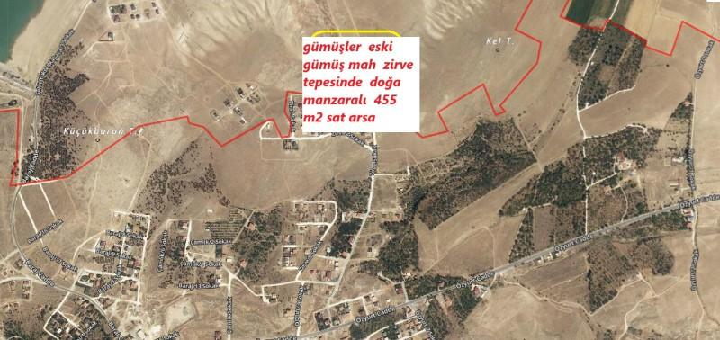 GÜMÜŞLER ESKİDE  ZİRVE TEPESİNDE  450 M2  SATILIK ARSA 