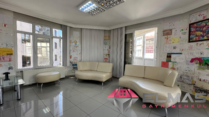 Elmas'tan Çamlıbel'de Diş Kliniği Olmaya Uygun Full Eşyalı 3+1