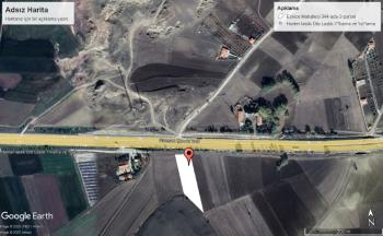 GÜVENAY - ÇORUM SAMSUN YOLU 4.520 M² SATILIK TARLA