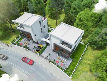 Girne Dikmen Bölgesinde SATILIK 3+1 SIFIR İKİZ VİLLALAR