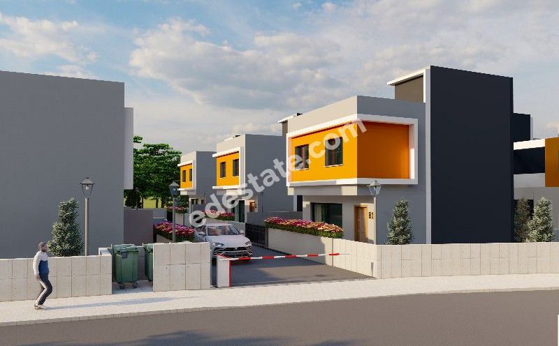 Lefkoşa Kanlıköy'de SATILIK 3+1 YENİ VİLLALAR