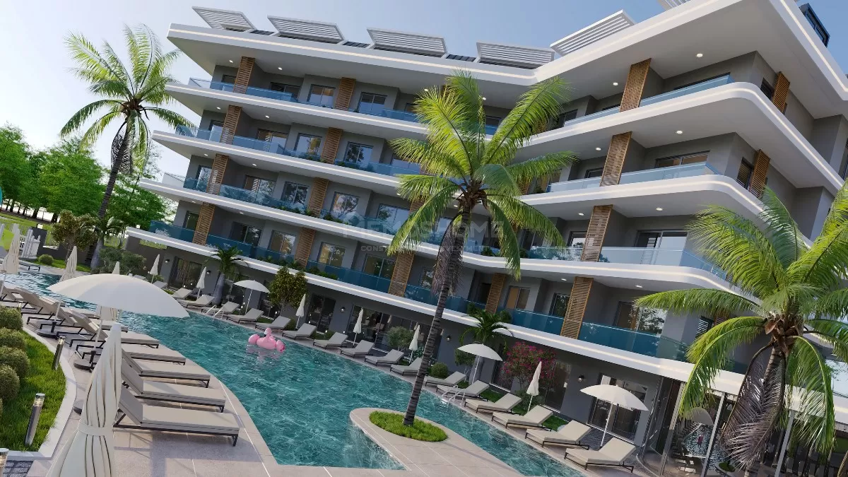 Moye Residence - Oba'da Deniz Manzaralı