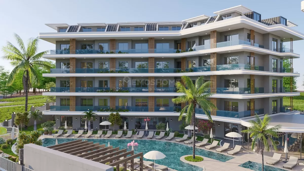 Moye Residence - Oba'da Deniz Manzaralı