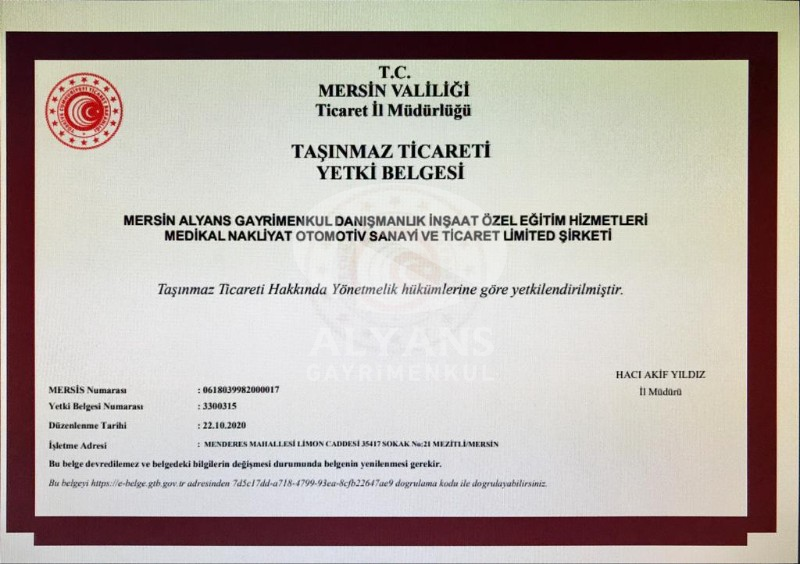 ALYANS'TAN LÜKS VE KONFORUN BİRLEŞTİĞİ, GENİŞ TERAS BALKONLU 3+1