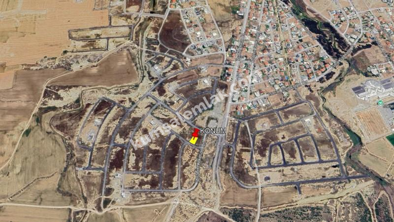 LEFKOŞA AYDEMET METEHAN BÖLGESİNDE SATILIK ARSA 631.28 M2 