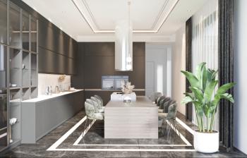 Kıbrıs Girne Çatalköy Bölgesinde Denize Sıfır 380 m2 Arsa İçerisinde 4+1  Lüks Türk Tapulu Villa