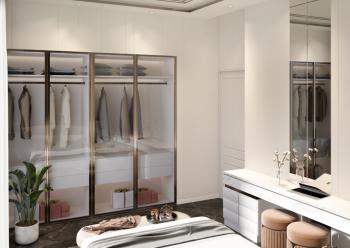 Kıbrıs Girne Çatalköy Bölgesinde Denize Sıfır 380 m2 Arsa İçerisinde 4+1  Lüks Türk Tapulu Villa