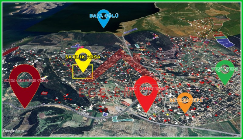 Bozsekide Göl Manzaralı Satılık Kelepir Arsa