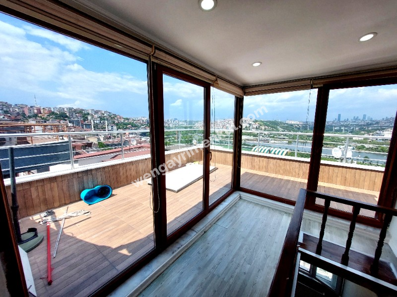 WEN BERKAN GÜLER'DEN ACİL 4+2 170m2 ASANSÖRLÜ OTOPARKLI ŞEHİR-HALİÇ MANZARALI