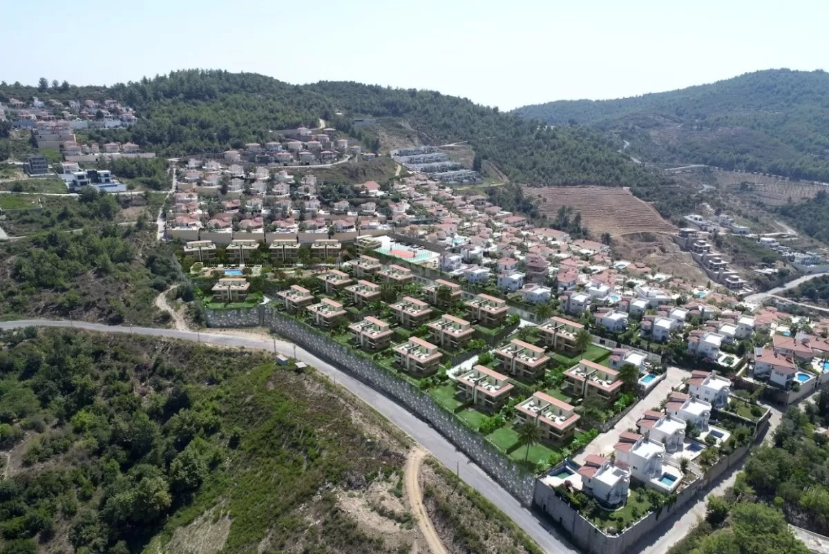 Современная вилла 3+1 в Каргиаке