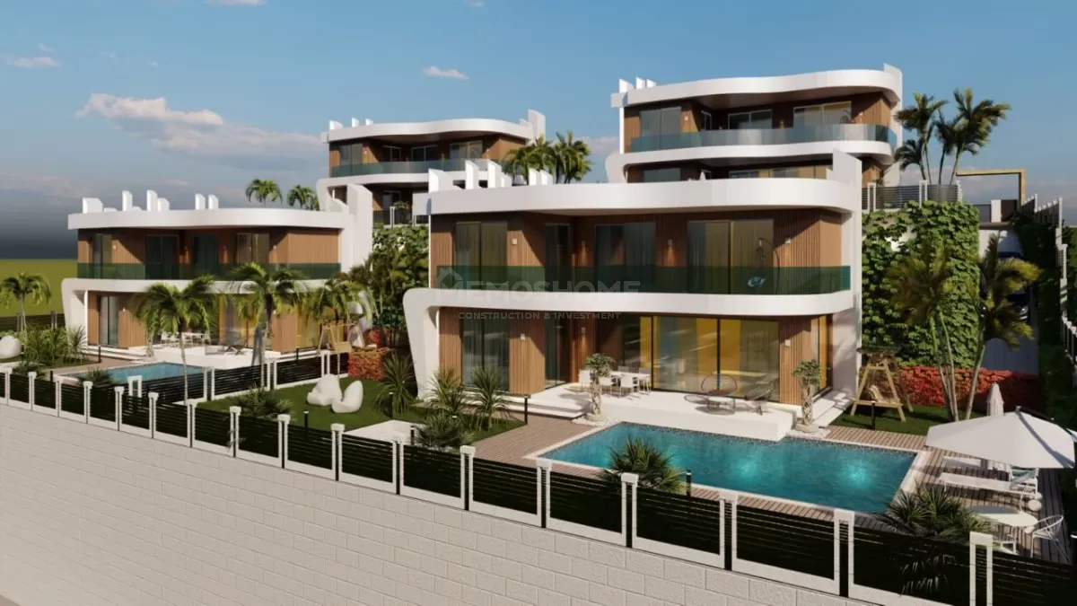 Oba'da Muhteşem Modern Villalar
