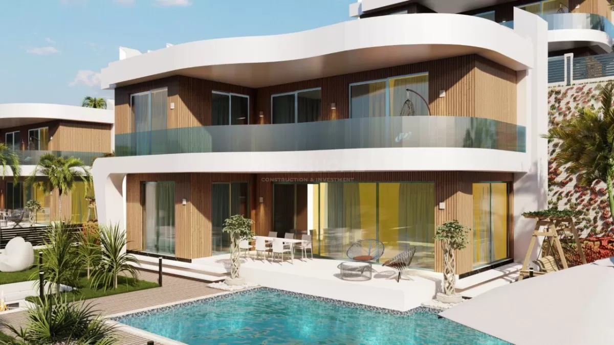 Oba'da Muhteşem Modern Villalar
