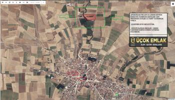 AFYON ÜÇOK EMLAKTAN ERENLERE 1KM MESAFEDE SATILIK FIRSAT TARLA