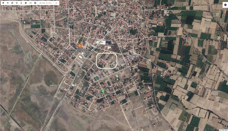 AFYON ÜÇOK EMLAK TAN SÜLÜMENLİ KASABASINDA SATILIK 500M² FIRSAT ARSA
