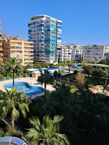DEMİRAĞ SİTESİ 2+1 EŞYALI KİRALIK DAİRE ALANYA MAHMUTLAR BARBAROS CADDESİ