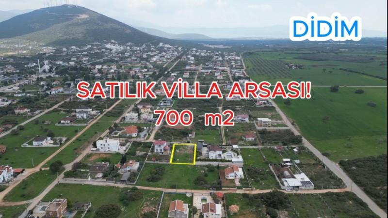 DİDİM de SATILIK ARSA! DENİZE YAKIN MÜSTAKİL İMARLI ARSA