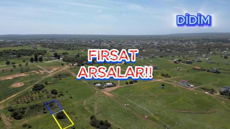 DİDİM de DENİZE YAKIN 600m2FIRSAT ARSA
