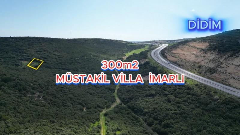 FIRSAT! İZMİR BODRUM DİDİM ANA YOLA SIFIR 1034m2 ARSA