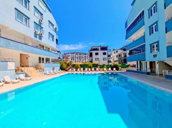 Goldsand 2 Sitesinde Satılık Eşyalı Yüksek Giriş 1+1 Daire