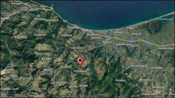 SAMSUN ALAÇAM YOĞUNPELİT KÖYÜN'DE TEK TAPU 564 M' SATILIK TARLA 