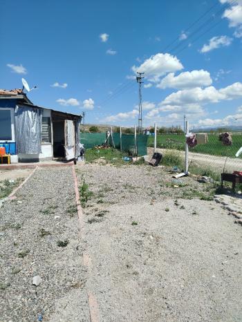 GÜVENAY - ÇORUM ÜYÜK KÖYÜ SATILIK İÇERİSİNDE 3+1 EVİ OLAN TARLA 