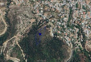 Girne Lapta'da Satılık Muhteşem Deniz Manzaralı Arsa