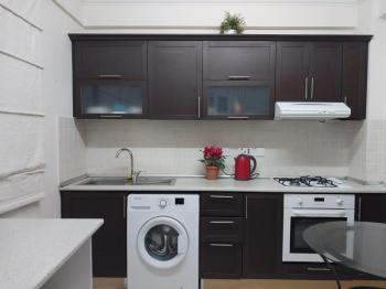 GİRNE LAPTA TEMASTEPE BÖLGESİNDE FUL EŞYALI KİRALIK ZEMİMKAT DAİRE 