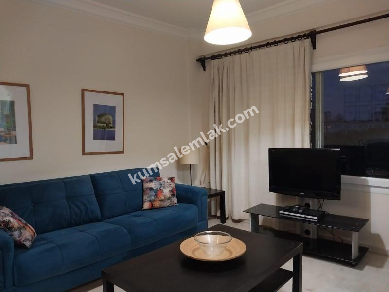 GİRNE LAPTA TEMASTEPE BÖLGESİNDE FUL EŞYALI KİRALIK ZEMİMKAT DAİRE 