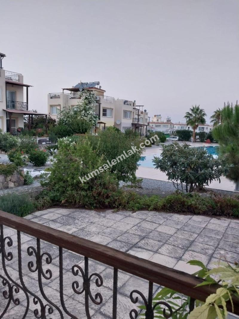 GİRNE LAPTA TEMASTEPE BÖLGESİNDE FUL EŞYALI KİRALIK ZEMİMKAT DAİRE 