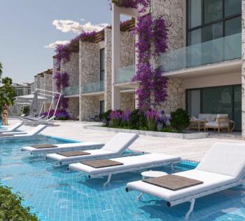 GİRNE ESENTEPE BÖLGESİNDE ANAYOL ÜSTÜNDE LÜKS SİTE İÇERİSİNDE 2+1 LÜKS PENTHOUSELAR