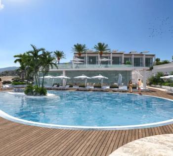 GİRNE ESENTEPE BÖLGESİNDE ANAYOL ÜSTÜNDE LÜKS SİTE İÇERİSİNDE 2+1 LÜKS PENTHOUSELAR