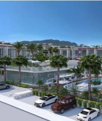 GİRNE ESENTEPE BÖLGESİNDE ANAYOL ÜSTÜNDE LÜKS SİTE İÇERİSİNDE 2+1 LÜKS PENTHOUSELAR