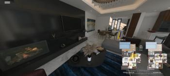 GİRNE KARAOĞLAN BÖLGESİNDE ANAYOL ÜSTÜ ULTRA LÜKS 4+1 VİLLA 