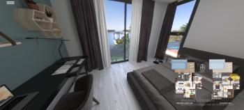 GİRNE KARAOĞLAN BÖLGESİNDE ANAYOL ÜSTÜ ULTRA LÜKS 4+1 VİLLA 