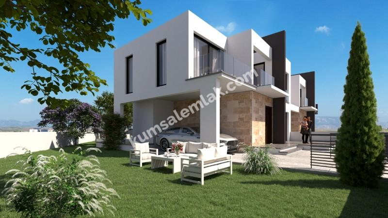 LEFKOŞA KANLIKÖY BÖLGESİNDE SATILIK LÜKS MÜSTAKİL EVLER 