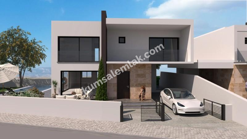 LEFKOŞA KANLIKÖY BÖLGESİNDE SATILIK LÜKS MÜSTAKİL EVLER 
