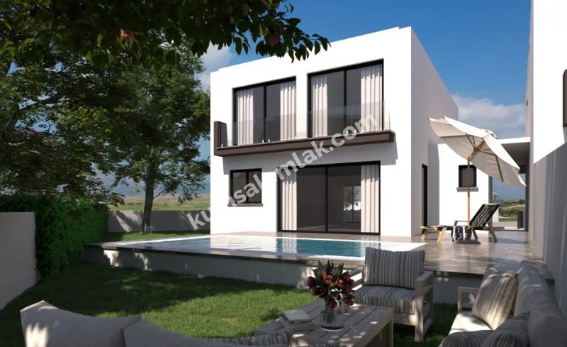 LEFKOŞA KANLIKÖY BÖLGESİNDE SATILIK LÜKS MÜSTAKİL EVLER 