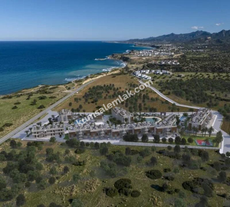GİRNE ESENTEPE BÖLGESİNDE ANAYOL ÜSTÜNDE LÜKS SİTE İÇERİSİNDE 2+1 LÜKS PENTHOUSELAR