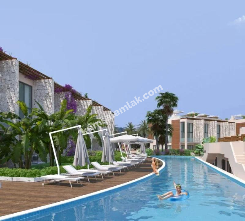 GİRNE ESENTEPE BÖLGESİNDE ANAYOL ÜSTÜNDE LÜKS SİTE İÇERİSİNDE 2+1 LÜKS PENTHOUSELAR