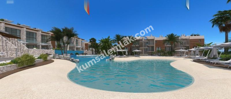 GİRNE ESENTEPE BÖLGESİNDE ANAYOL ÜSTÜNDE LÜKS SİTE İÇERİSİNDE 2+1 LÜKS PENTHOUSELAR