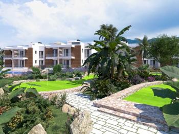 GİRNE KARAAĞAÇ BÖLGESİNDE LÜKS SİTE İÇERİSİNDE 2 + 1 PENTHOUSELAR