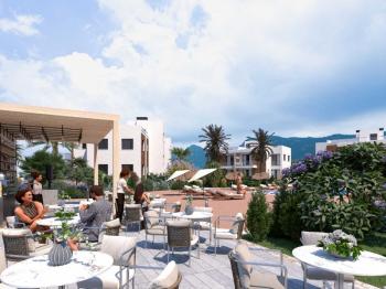 GİRNE KARAAĞAÇ BÖLGESİNDE LÜKS SİTE İÇERİSİNDE 2 + 1 PENTHOUSELAR
