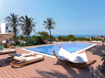 GİRNE KARAAĞAÇ BÖLGESİNDE LÜKS SİTE İÇERİSİNDE 2 + 1 PENTHOUSELAR