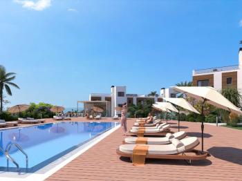 GİRNE KARAAĞAÇ BÖLGESİNDE LÜKS SİTE İÇERİSİNDE 2 + 1 PENTHOUSELAR