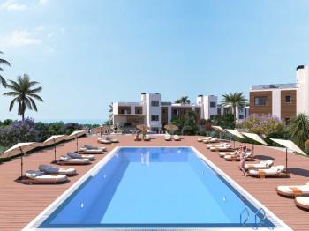GİRNE KARAAĞAÇ BÖLGESİNDE LÜKS SİTE İÇERİSİNDE 2 + 1 PENTHOUSELAR