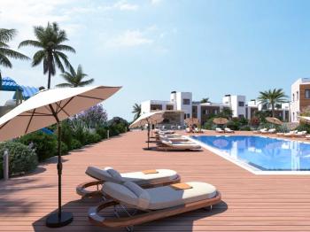 GİRNE KARAAĞAÇ BÖLGESİNDE LÜKS SİTE İÇERİSİNDE 2 + 1 PENTHOUSELAR